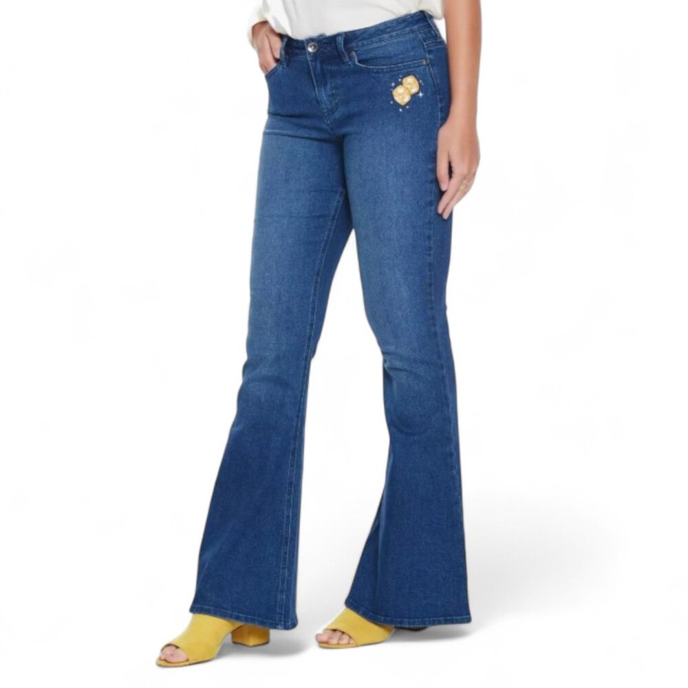 Her Universe Star Wars Solo Bell Bottom Jeans – Size 5, Good Condition, 2018